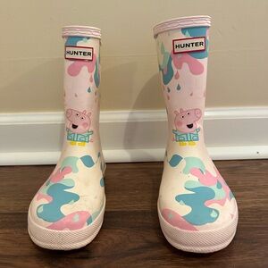 Peppa Pig Hunter Boots size 12c